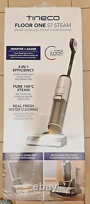 Tineco Floor One S7 Steam Smart Wet/Dry Vacuum Cleaner White SW110100US New