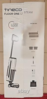 Tineco Floor One S7 Steam Smart Wet/Dry Vacuum Cleaner White SW110100US New