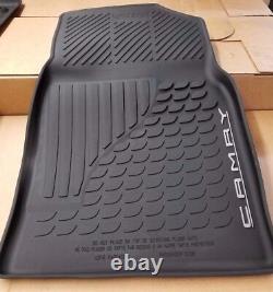 Toyota Camry 2018 2020 All Weather Rubber Floor Liner Mat Set OEM NEW