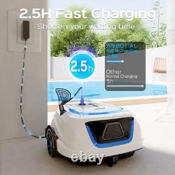WYBOT A1 Cordless Robotic Pool Cleaner, Automatic Pool Vacuum