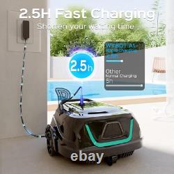 WYBOT A1 Cordless Robotic Pool Cleaner, Automatic Pool Vacuum