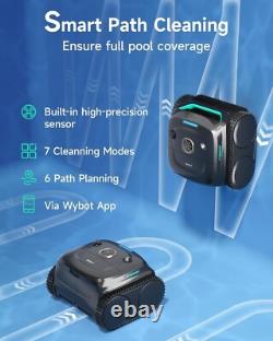 WYBOT C2 Robotic Pool Cleaner, Cordless Pool Vacuum for Inground Pools