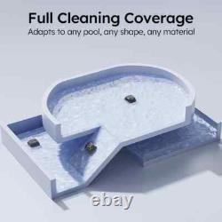 WYBOT C2 Robotic Pool Cleaner, Cordless Pool Vacuum for Inground Pools