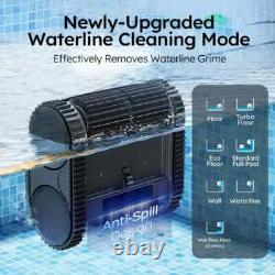 WYBOT C2 Robotic Pool Cleaner, Cordless Pool Vacuum for Inground Pools