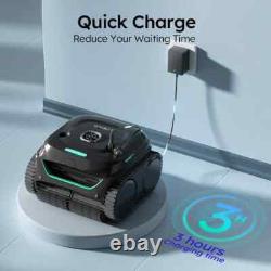 WYBOT C2 Robotic Pool Cleaner, Cordless Pool Vacuum for Inground Pools