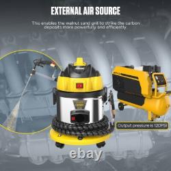 Walnut Blaster Engine Intake Valve Cleaner Carbon Deposits Cleaning Machine US