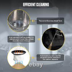 Walnut Blaster Engine Intake Valve Cleaner Carbon Deposits Cleaning Machine US