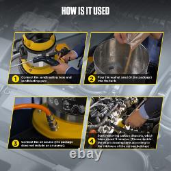 Walnut Sand Blaster DE-Carbon Cleaner Engine Intake Pipe Valve Clean Machine US