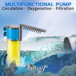Wholesale 3-in-1 Internal Filter Pump Oxygen Rain Fish Tank 185 GPH (30pcs)