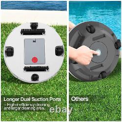 X1 Cordless Robotic Pool Cleaner 120 Mins Automatic Pool Vacuum up to 914 sq. Ft