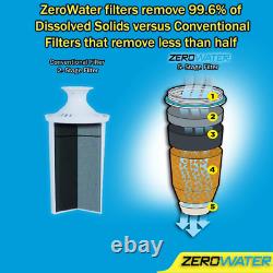 ZeroWater 12-Pack Replacement Water Filters for all Models White