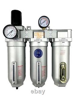1 Régulateur de Filtration Industriel Super Duty avec Sécheur Coalescent à Dessiccant Auto