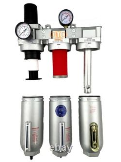 1 Régulateur de Filtration Industriel Super Duty avec Sécheur Coalescent à Dessiccant Auto
