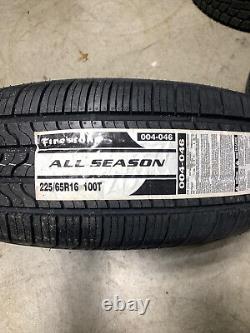 2 Nouveaux pneus Firestone toutes saisons 225 65 16