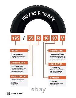 2 Nouveaux pneus de performance Lionhart Lh-five 285/25ZR20 XL 2852520 285 25 20