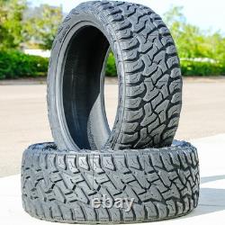 2 Pneus Predator New Mutant X-RT LT 35X13.50R22 Charge F 12 Ply R/T Terrain Rugueux