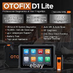 2024 Nouveau OTOFIX D1 Lite Outil de Diagnostic Scanner OBD2 Bi-Directionnel Toutes Systèmes