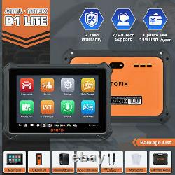 2024 Nouveau OTOFIX D1 Lite Outil de Diagnostic Scanner OBD2 Bi-Directionnel Toutes Systèmes