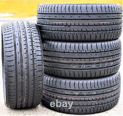 4 Nouveaux Pneus Haute Performance Accelera Phi 255/40ZR18 255/40R18 99Y XL A/S