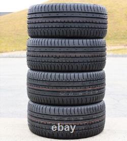 4 Nouveaux Pneus Haute Performance Accelera Phi 255/40ZR18 255/40R18 99Y XL A/S