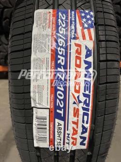 4 Nouveaux pneus American Roadstar H/T 225/65R17 102T SL BSW 225 65 17 2256517