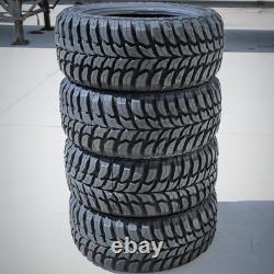 4 Nouveaux pneus Crosswind LT 265/70R16 par LingLong M/T Charge C 6 plis MT boue