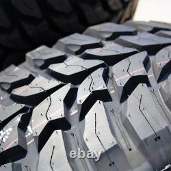 4 Nouveaux pneus Crosswind LT 265/70R16 par LingLong M/T Charge C 6 plis MT boue