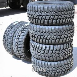 4 Nouveaux pneus Crosswind LT 265/70R16 par LingLong M/T Charge C 6 plis MT boue