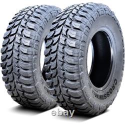 4 Nouveaux pneus Crosswind LT 265/70R16 par LingLong M/T Charge C 6 plis MT boue