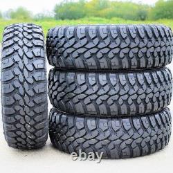 4 Nouveaux pneus Forceum M/T 08 Plus LT 265/75R16 Charge E 10 plis MT boue