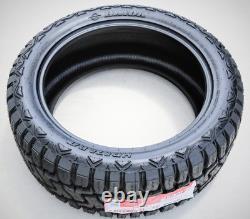 4 Nouveaux pneus Haida HD878 R/T LT 33X12.50R22 Charge E 10 plis RT Terrain Rugueux