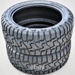 4 Nouveaux pneus Haida HD878 R/T LT 33X12.50R22 Charge E 10 plis RT Terrain Rugueux