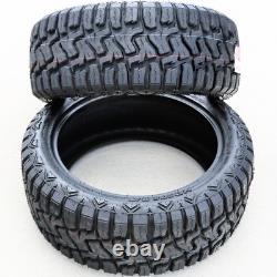 4 Nouveaux pneus Haida HD878 R/T LT 33X12.50R22 Charge E 10 plis RT Terrain Rugueux