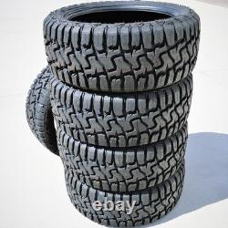 4 Nouveaux pneus Haida HD878 R/T LT 33X12.50R22 Charge E 10 plis RT Terrain Rugueux