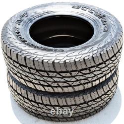 4 Nouveaux pneus tout terrain Accelera Omikron A/T LT 275/70R18 Charge E 10 plis