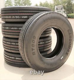 4 Pneus Cargo Max RT809 Tout Acier ST 225/75R15 Charge G 14 Plis Remorque