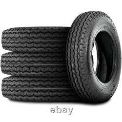 4 Pneus Deestone D292 ST 7-14.5 Charge F 12 Plis Remorque