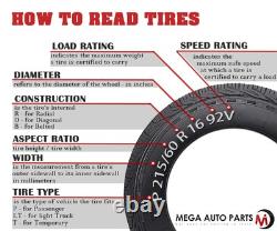 4 Pneus de Performance Toutes Saisons Goodyear Eagle Touring 285/45R22 114H 500AA Neufs