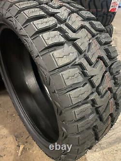 4 nouveaux pneus Haida R/T HD878 35x12.50R22 35 12.50 22 R22 LRE Tout-terrain / Boue