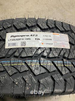 4 nouveaux pneus LT 325 65 18 LRE 10 plis Hankook Dynapro AT2