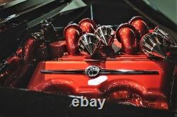 58 67 CHEVY NOUVEAU FILTRE À HUILE CANISTER IMPRIMÉ AVEC FILTRE & JOINT TOUS V8'S