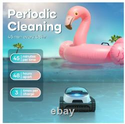 AIPER Scuba N1 Aspirateur Robot de Piscine, Sans Fil, 2 Brossettes Supplémentaires Gratuites
