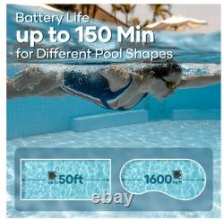 AIPER Scuba N1 Aspirateur Robot de Piscine, Sans Fil, 2 Brossettes Supplémentaires Gratuites