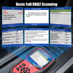 ANCEL VD700 Scanner Diagnostic OBD2 Tous Systèmes Huile ABS SRS DPF Lecteur de Codes