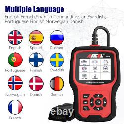 ANCEL VD700 Scanner Diagnostic OBD2 Tous Systèmes Huile ABS SRS DPF Lecteur de Codes