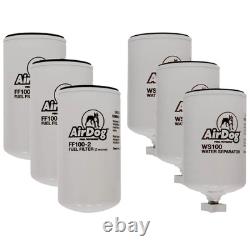 Airdog (3) WS100 Séparateur d'Eau & FF100-2 Filtre à Carburant Pour Tous les Systèmes AirDog