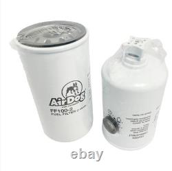 Airdog (3) WS100 Séparateur d'Eau & FF100-2 Filtre à Carburant Pour Tous les Systèmes AirDog