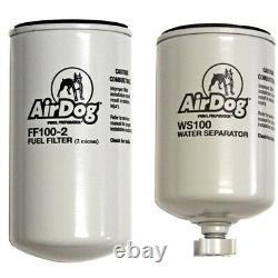 Airdog (4) WS100 Séparateur d'eau et FF100-2 Filtre à carburant pour tous les systèmes AirDog