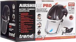 Airshield Pro Écran Facial Complet, Protecteur contre la Poussière, Circulation d'Air Alimentée par Batterie