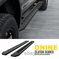 Ajustement des marchepieds latéraux en texture noire pour Jeep Gladiator JT 4 portes de 20 à 23